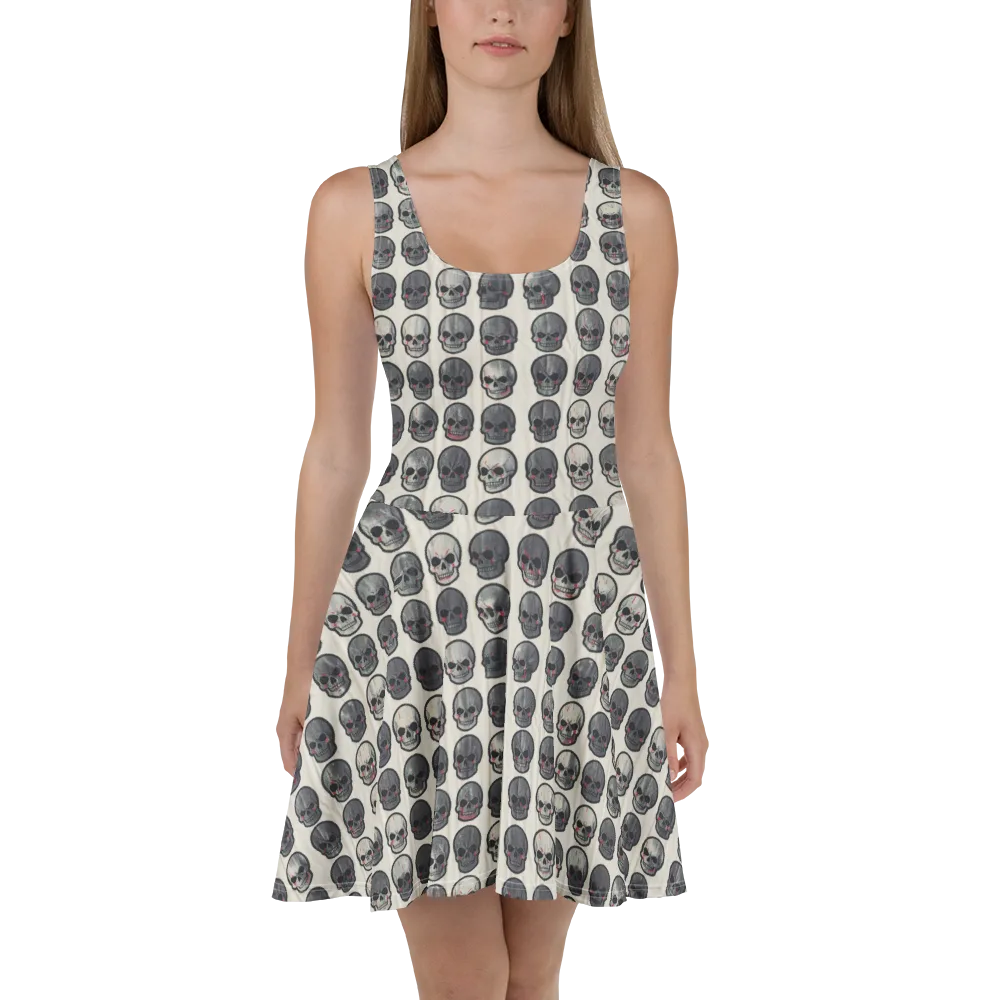Afterlife Array on Skater Dress — Front