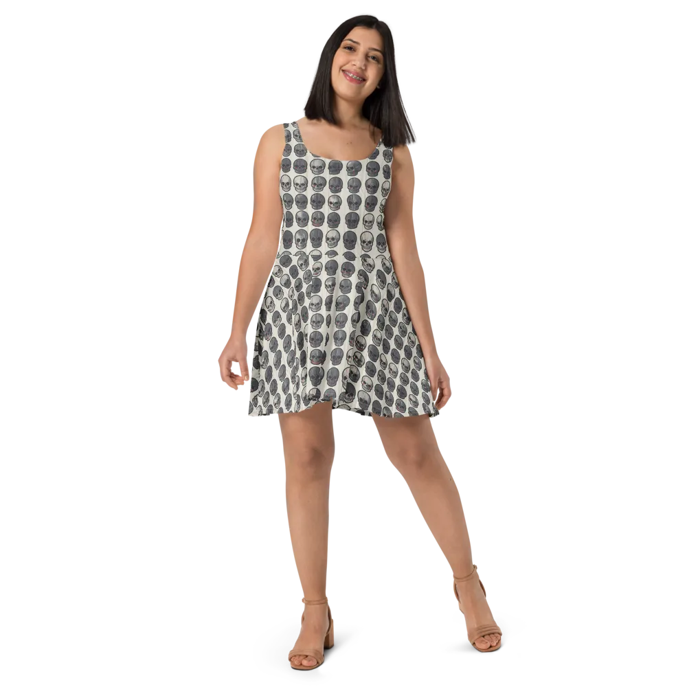 Afterlife Array on Skater Dress — Front
