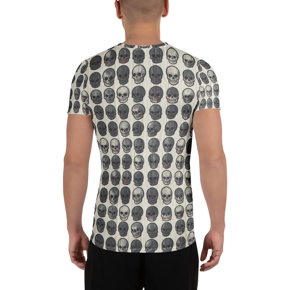 Afterlife Array on Men's Athletic T-Shirt — Back
