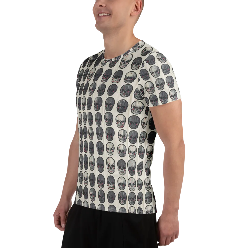 Afterlife Array on Men's Athletic T-Shirt — Left