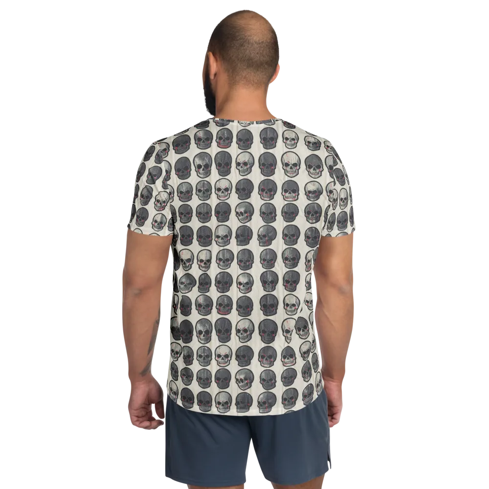 Afterlife Array on Men's Athletic T-Shirt — Back