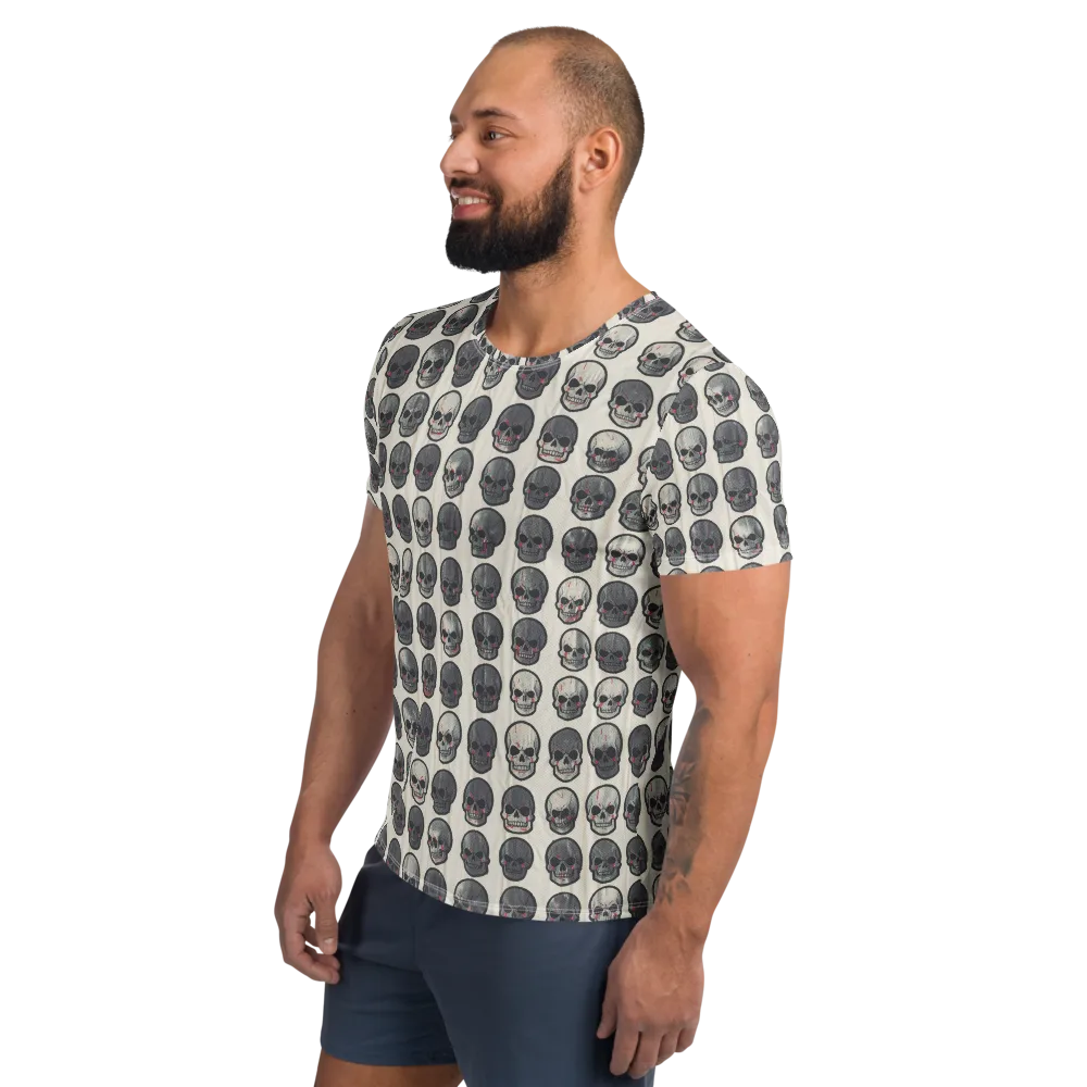 Afterlife Array on Men's Athletic T-Shirt — Left