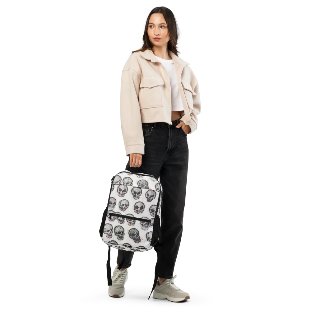 Stitched Requiem on Utility Backpack — Front