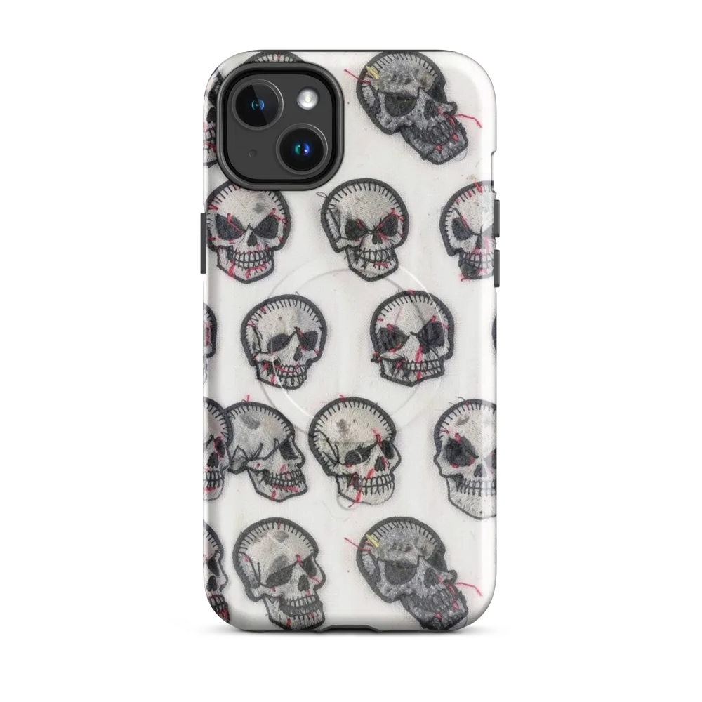 Stitched Requiem on MagSafe Tough Case for iPhone® — Front