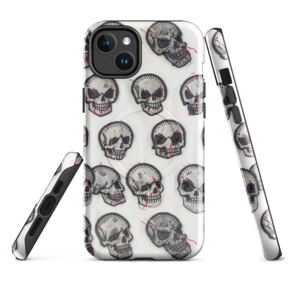Stitched Requiem on MagSafe Tough Case for iPhone® — Front