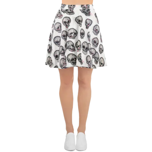 Stitched Requiem on a Skater Skirt
