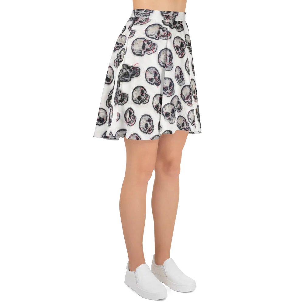 Stitched Requiem on Skater Skirt — Right