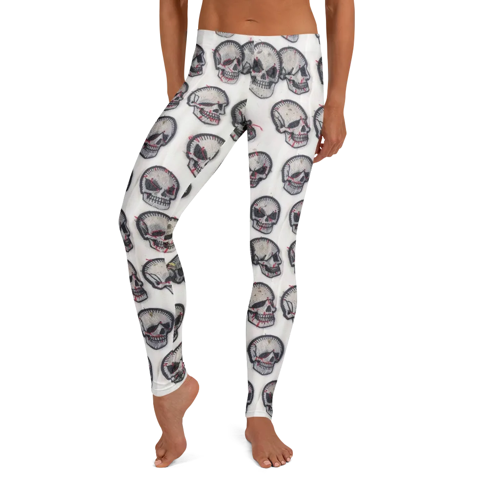 Stitched Requiem on Leggings — Front
