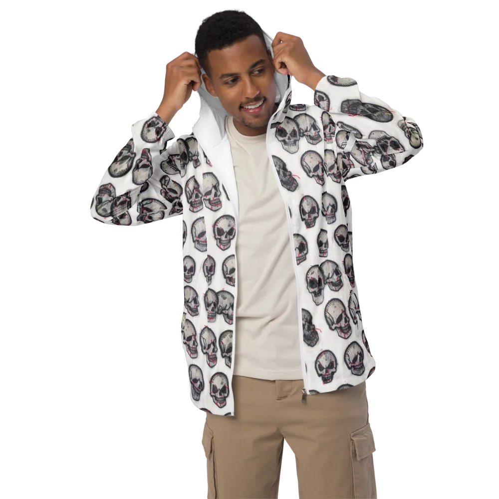 Stitched Requiem on Men's Windbreaker — Front