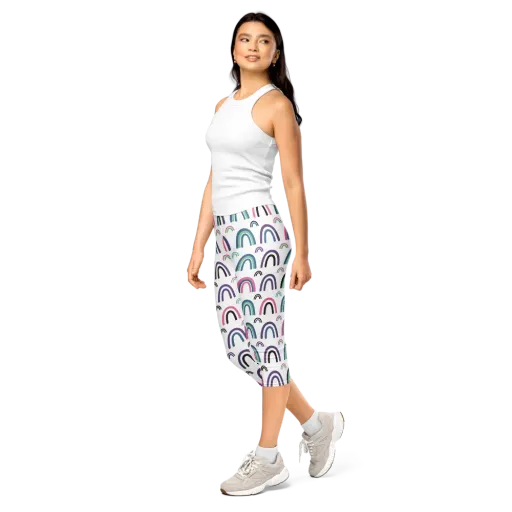Arcade Daydream on a Capri Leggings
