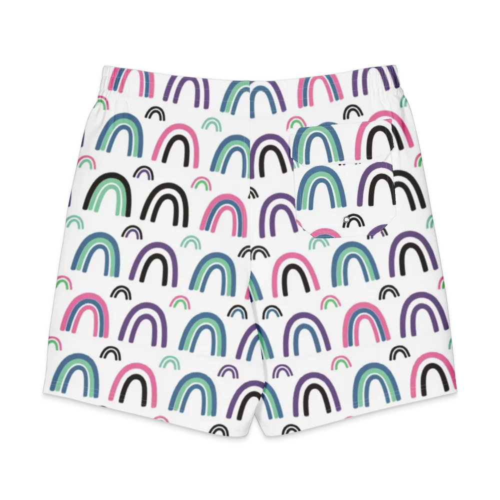 Arcade Daydream on Men's Board Shorts — Back