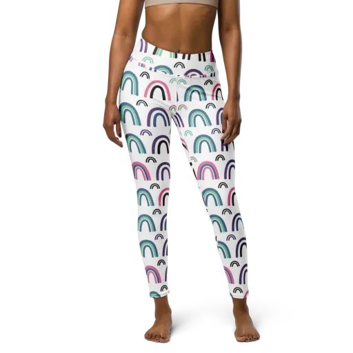 Arcade Daydream on a Yoga Leggings