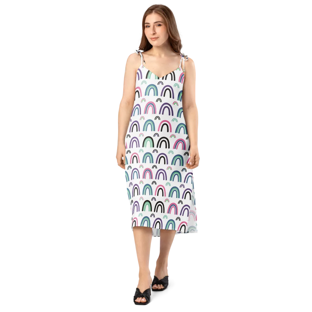 Arcade Daydream on Slip Dress — Front
