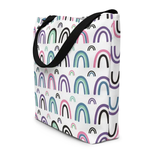 Arcade Daydream on a Large Tote Bag W/ Pocket