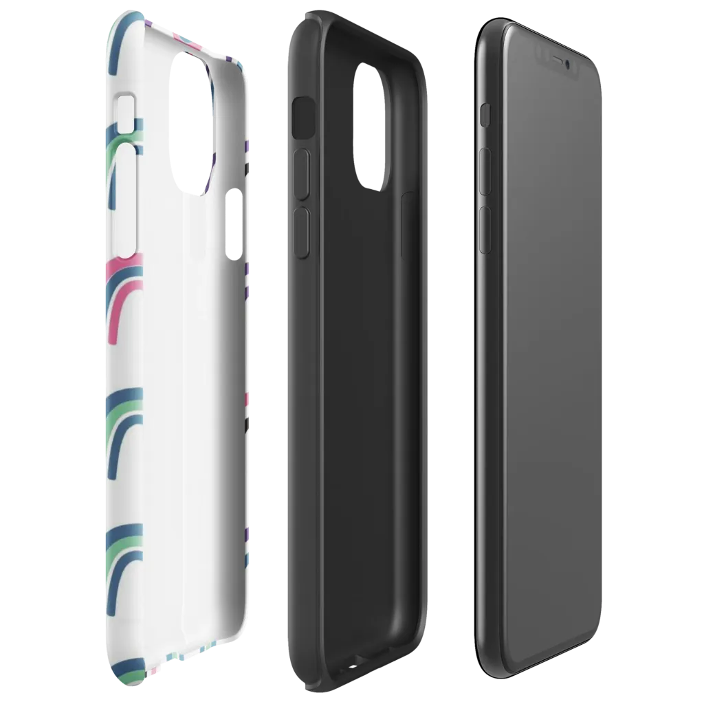 Arcade Daydream on Tough Case for iPhone® — Right