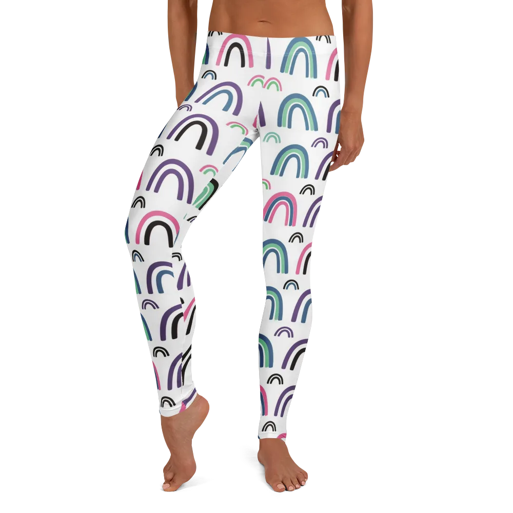 Arcade Daydream on Leggings — Front