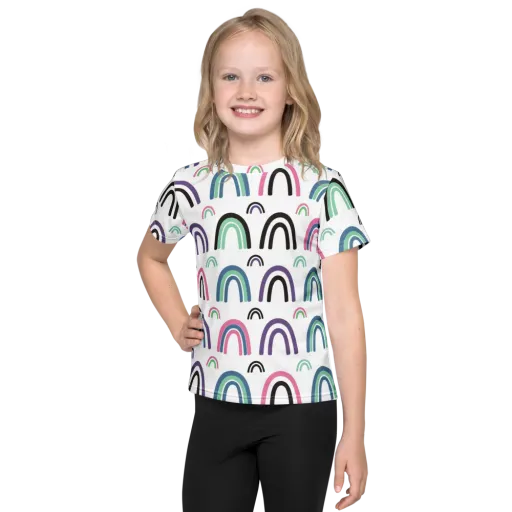 Arcade Daydream on a Kids Crew Neck T-Shirt