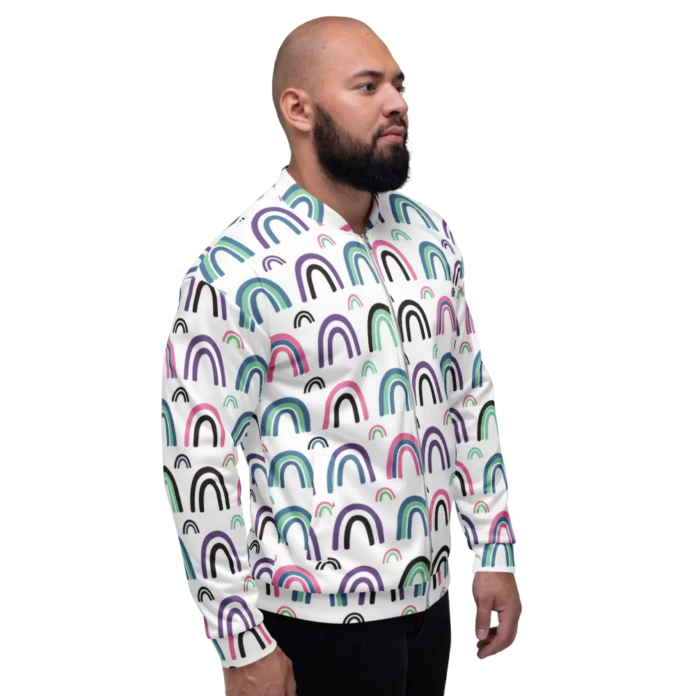 Arcade Daydream on Bomber Jacket — Right