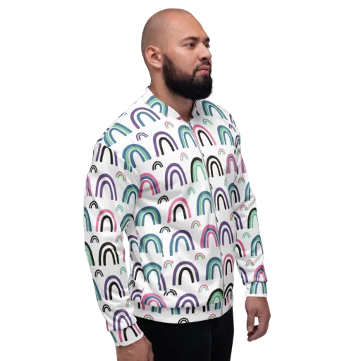Arcade Daydream on a Bomber Jacket