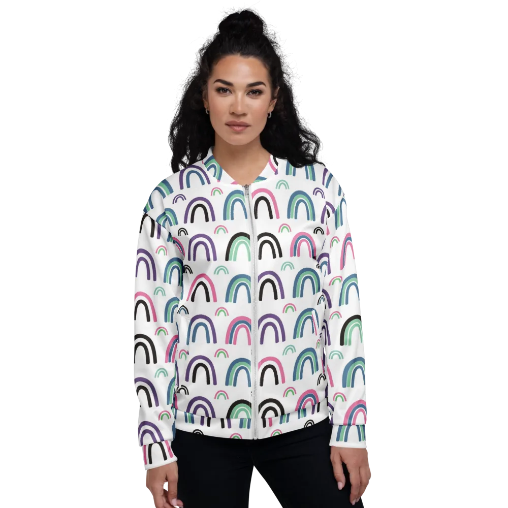 Arcade Daydream on Bomber Jacket — Front
