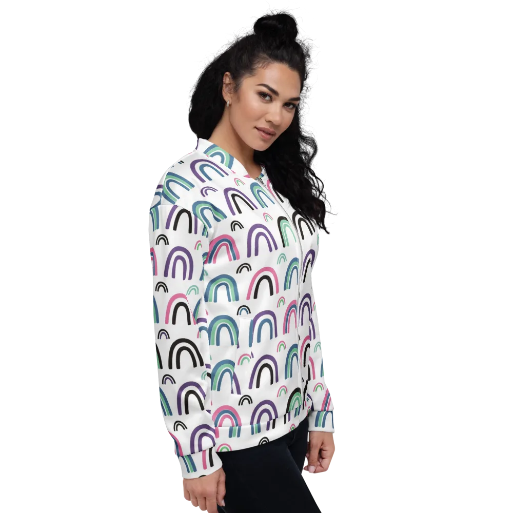 Arcade Daydream on Bomber Jacket — Right