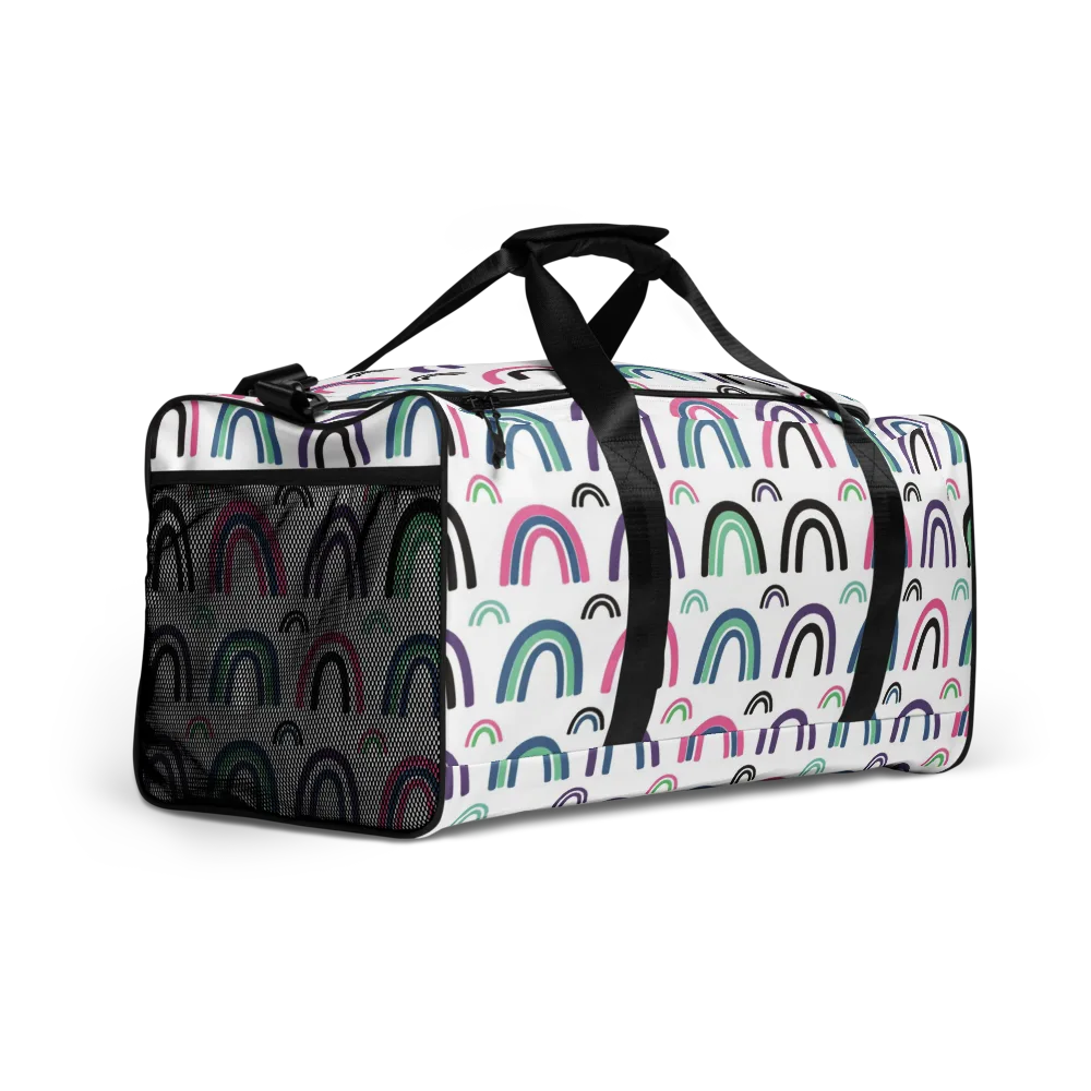 Arcade Daydream on Duffle Bag — Right Front