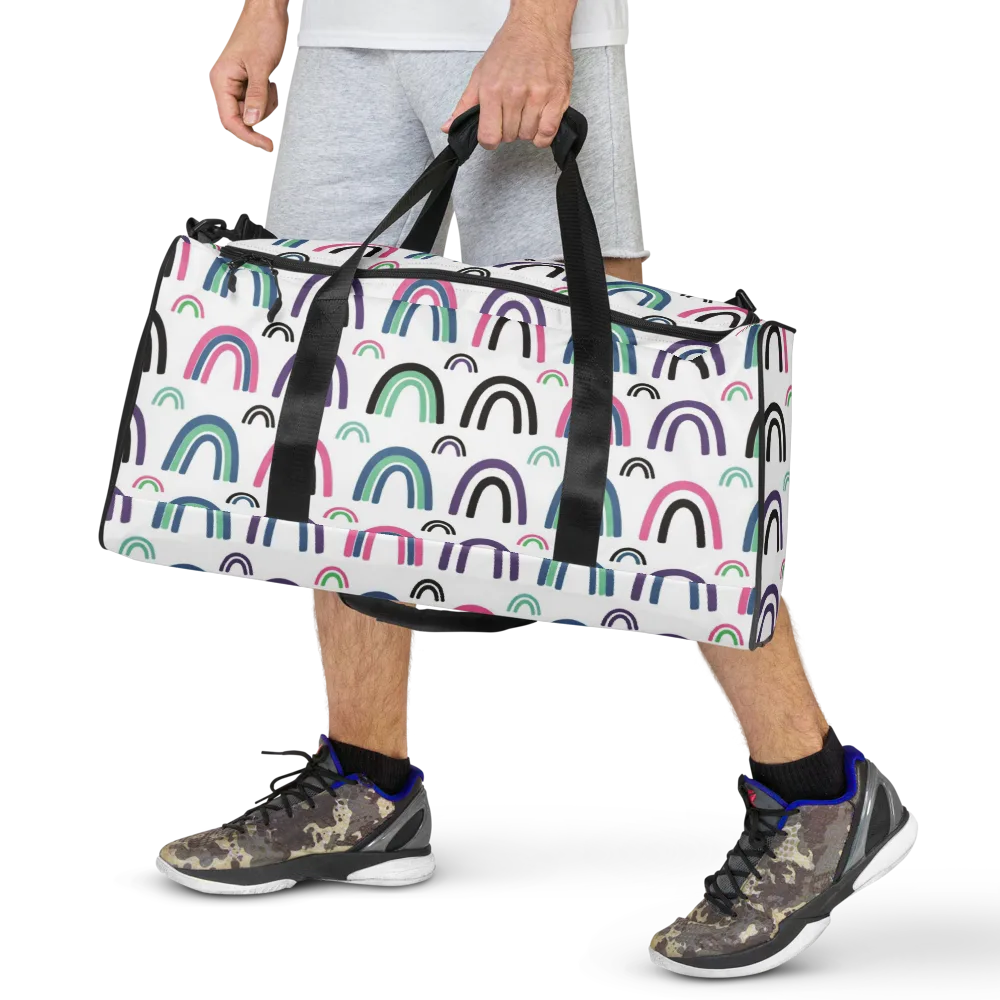 Arcade Daydream on Duffle Bag — Front
