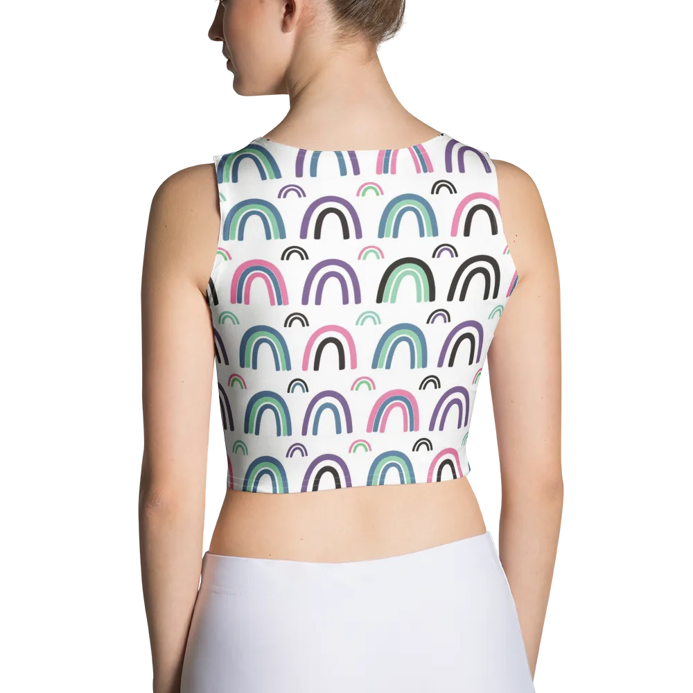 Arcade Daydream on Crop Top — Back