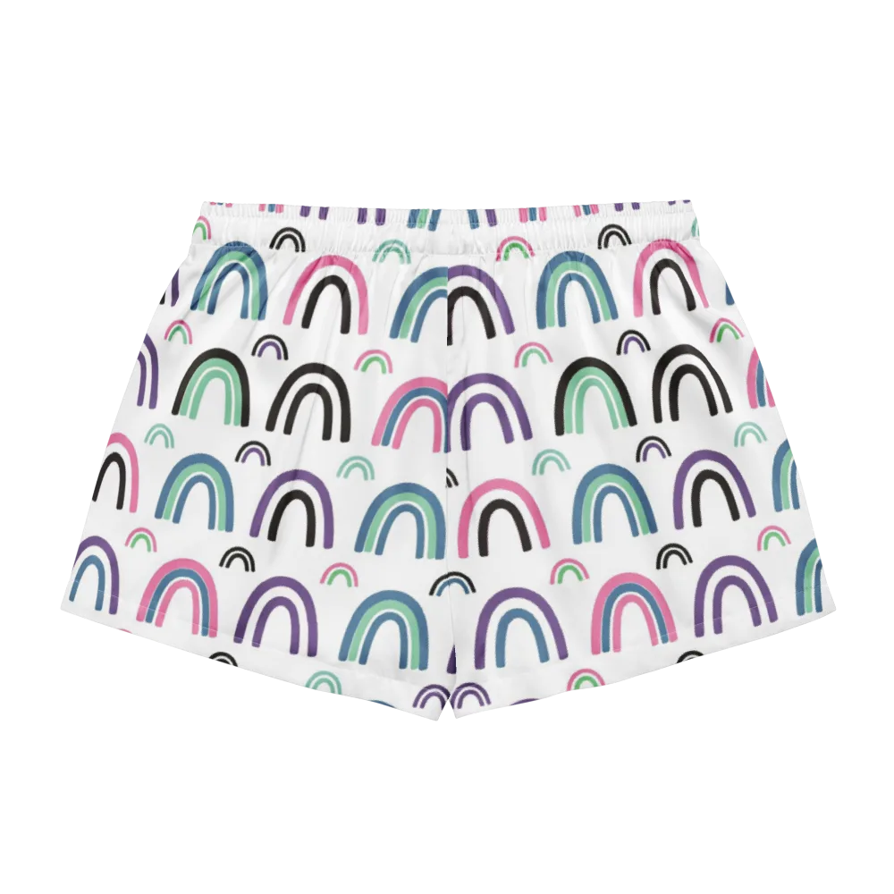 Arcade Daydream on Women's Pajama Shorts — Back