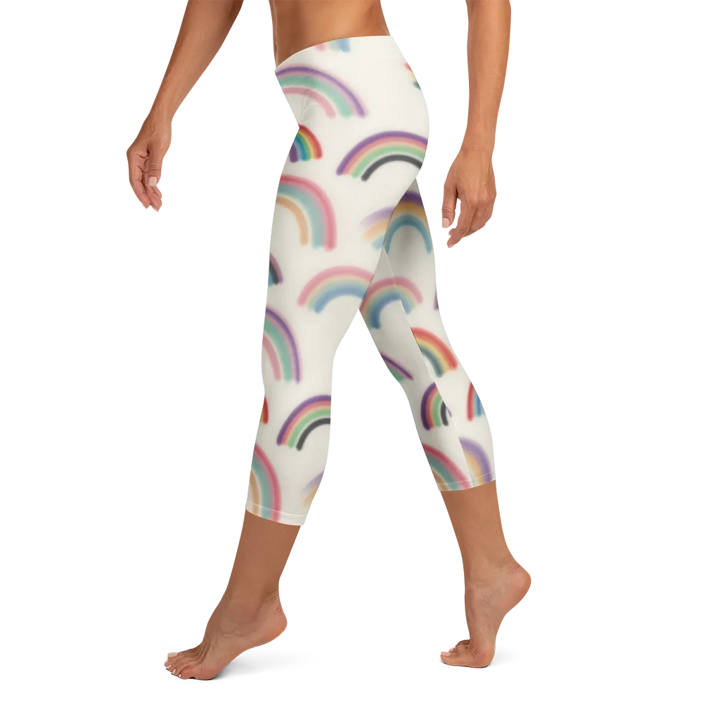 Soft Arc Society on Capri Leggings — Left