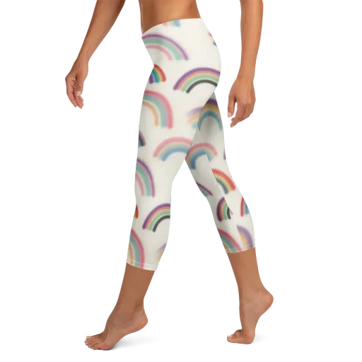 Soft Arc Society on a Capri Leggings