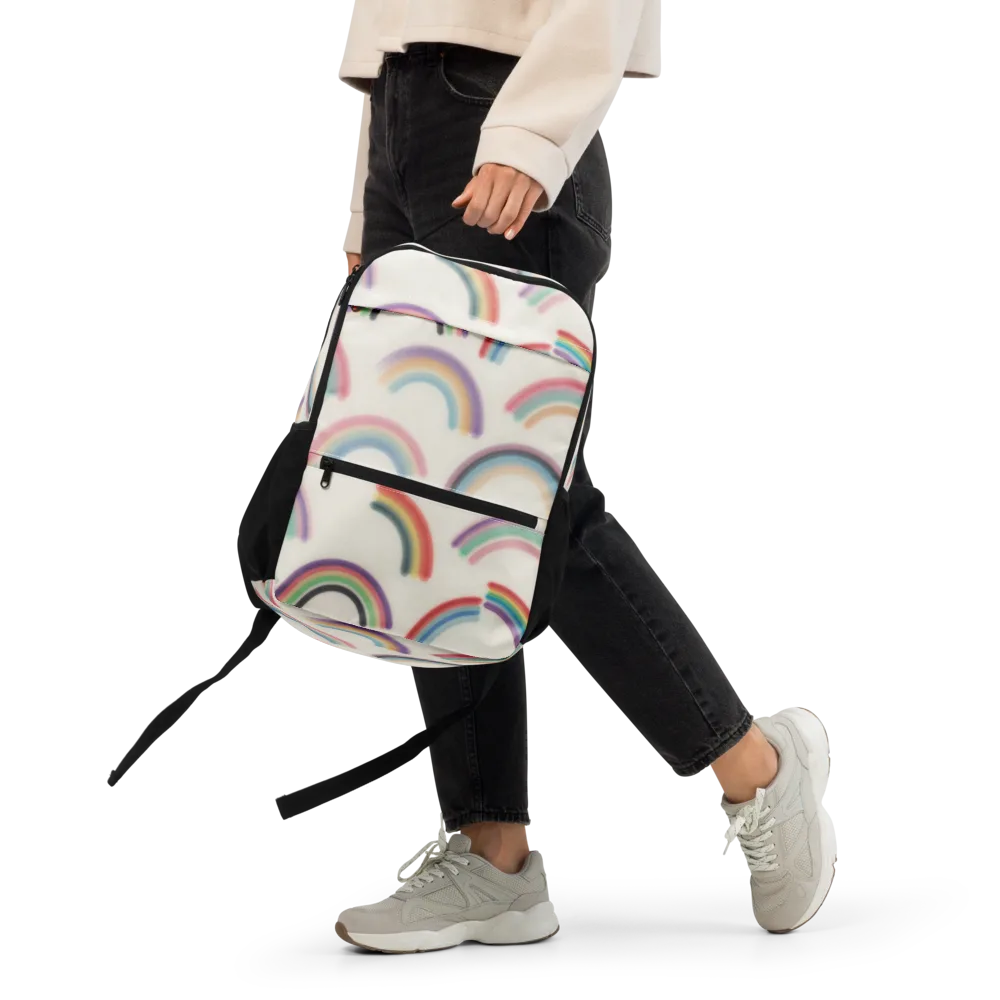 Soft Arc Society on Utility Backpack — Front