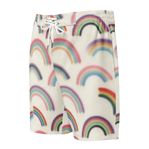 Soft Arc Society on a Men's Board Shorts