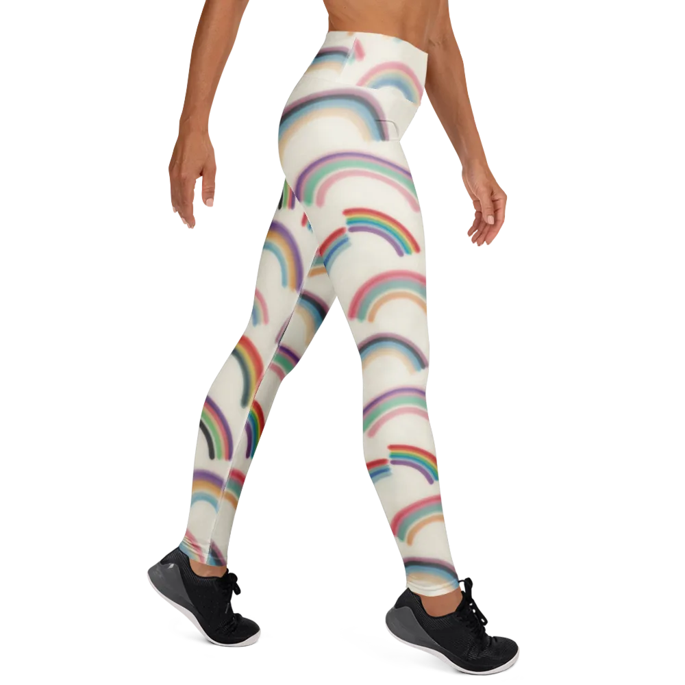 Soft Arc Society on Yoga Leggings — Right