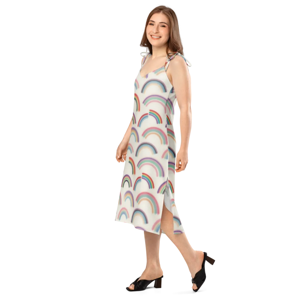 Soft Arc Society on Slip Dress — Left Front