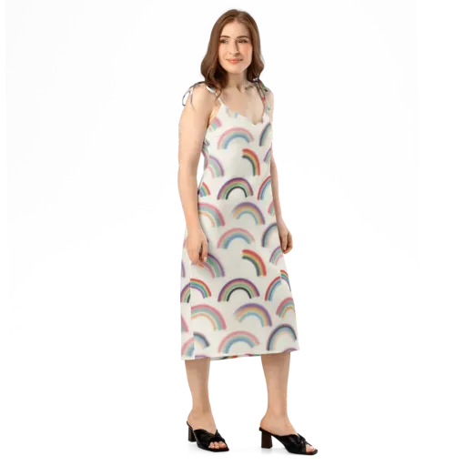 Soft Arc Society on a Slip Dress