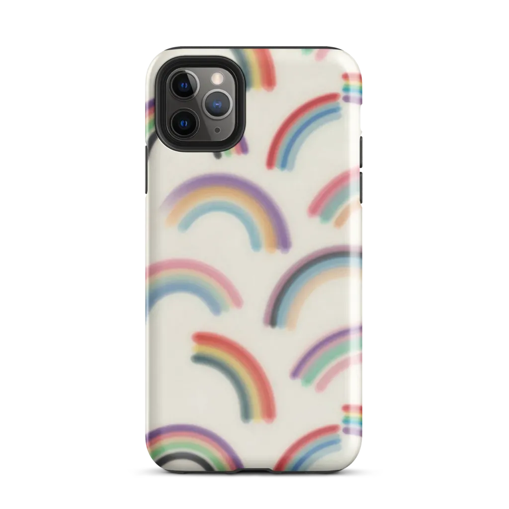 Soft Arc Society on Tough Case for iPhone® — Front