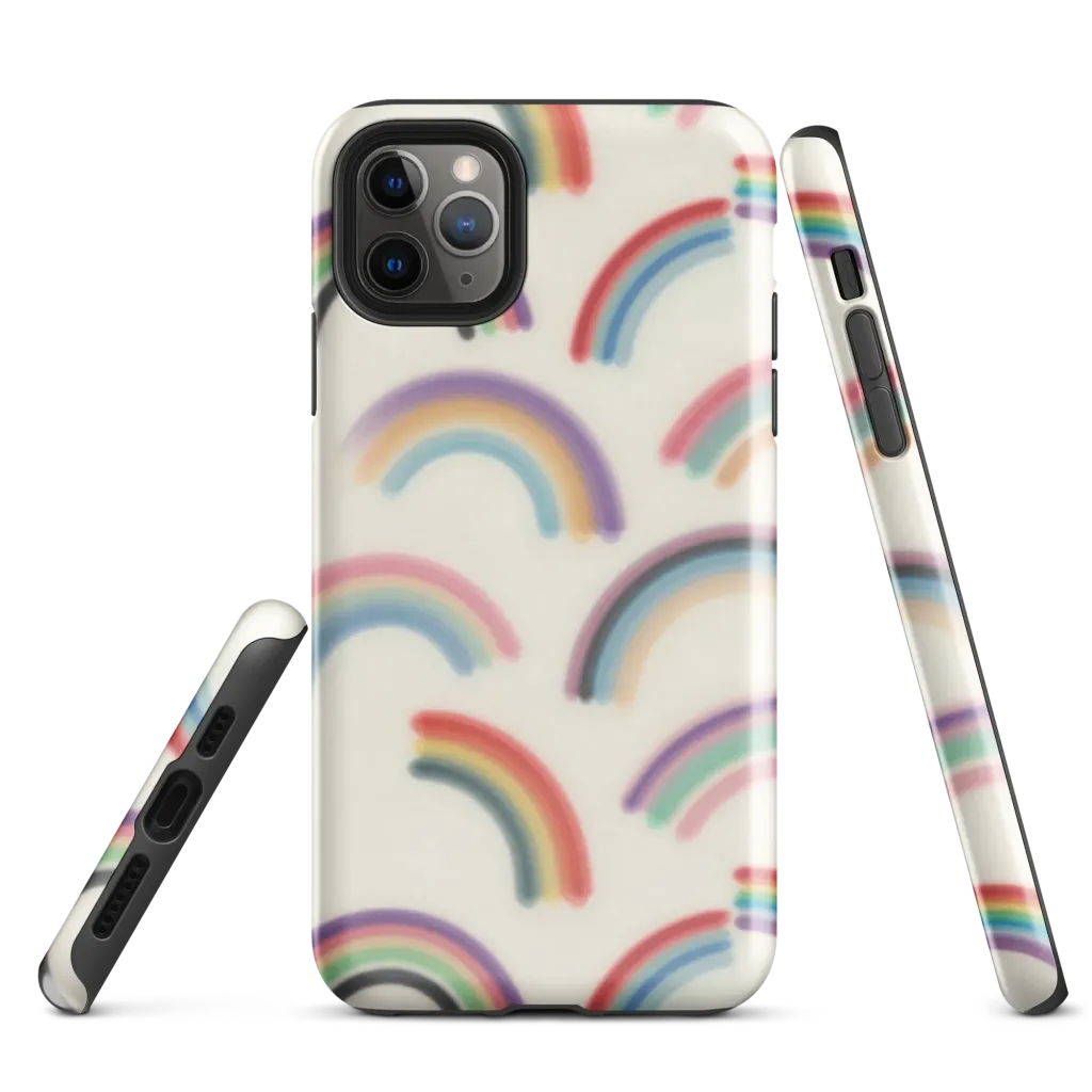 Soft Arc Society on Tough Case for iPhone® — Front