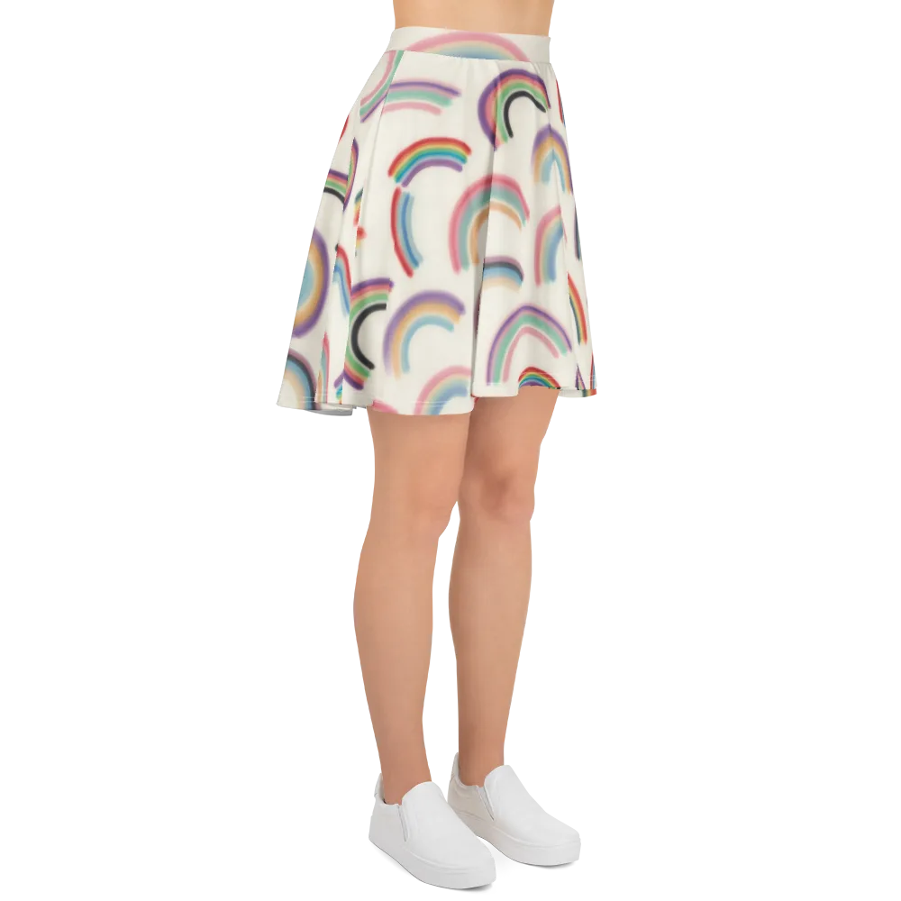 Soft Arc Society on Skater Skirt — Right
