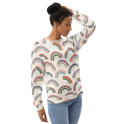 Soft Arc Society on a Sweatshirt