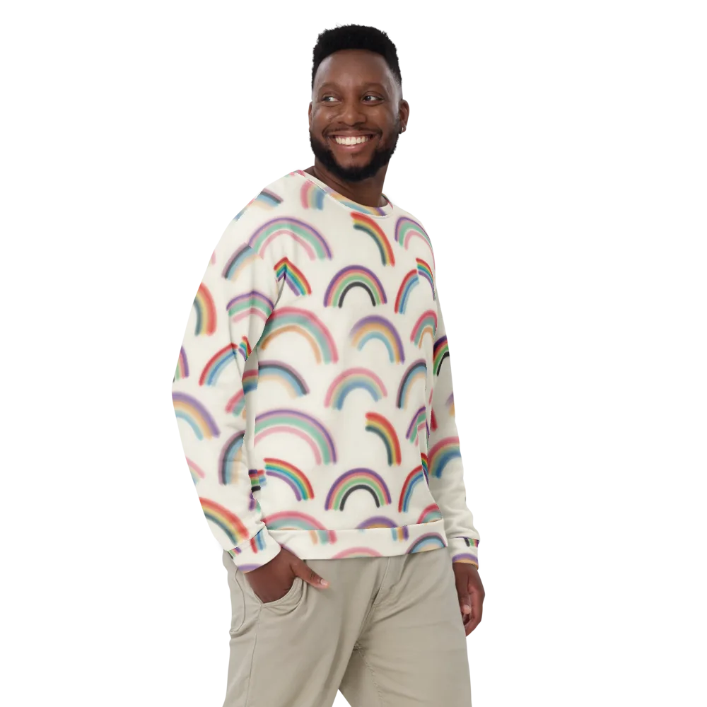 Soft Arc Society on Sweatshirt — Front