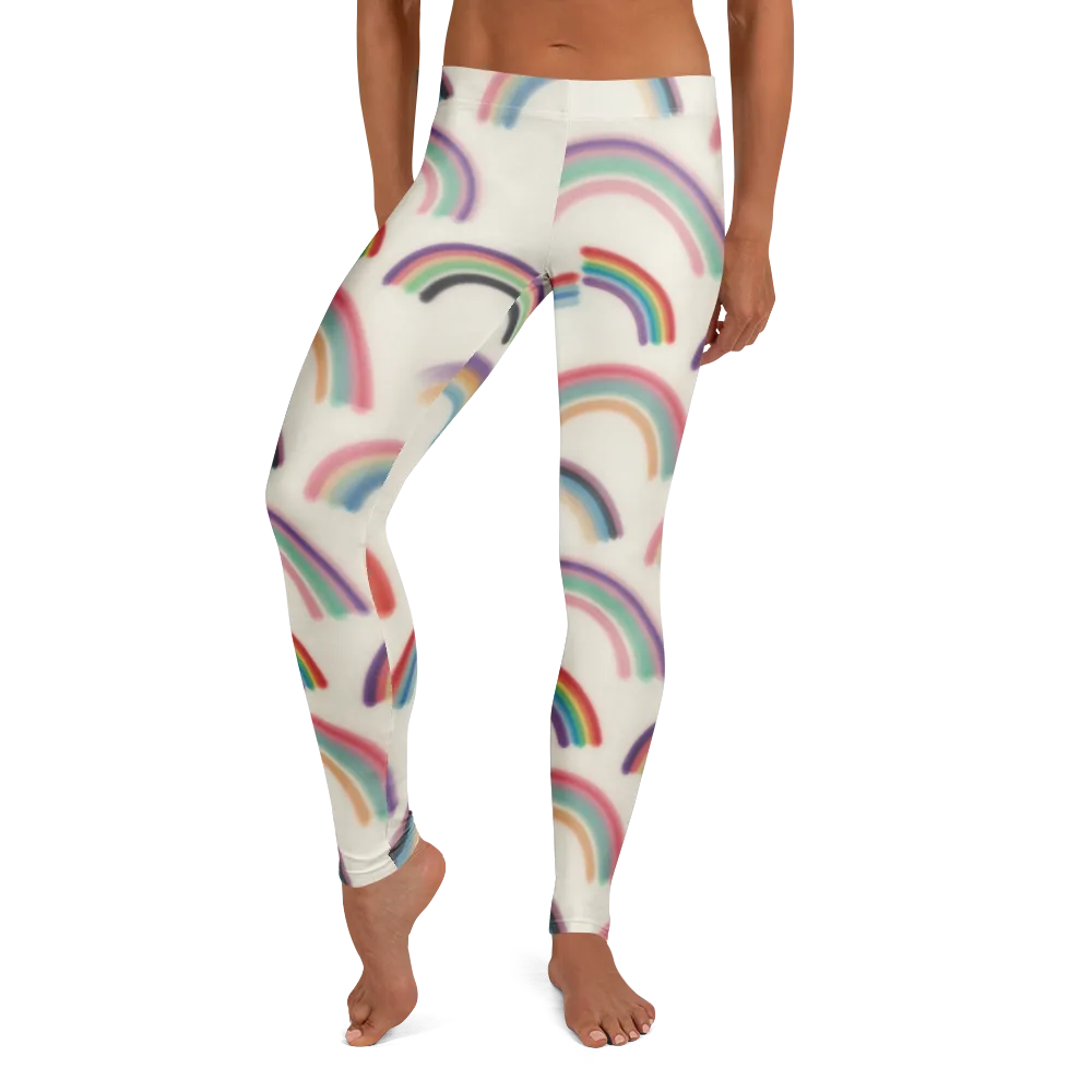 Soft Arc Society on Leggings — Front