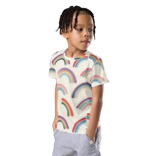 Soft Arc Society on a Kids Crew Neck T-Shirt