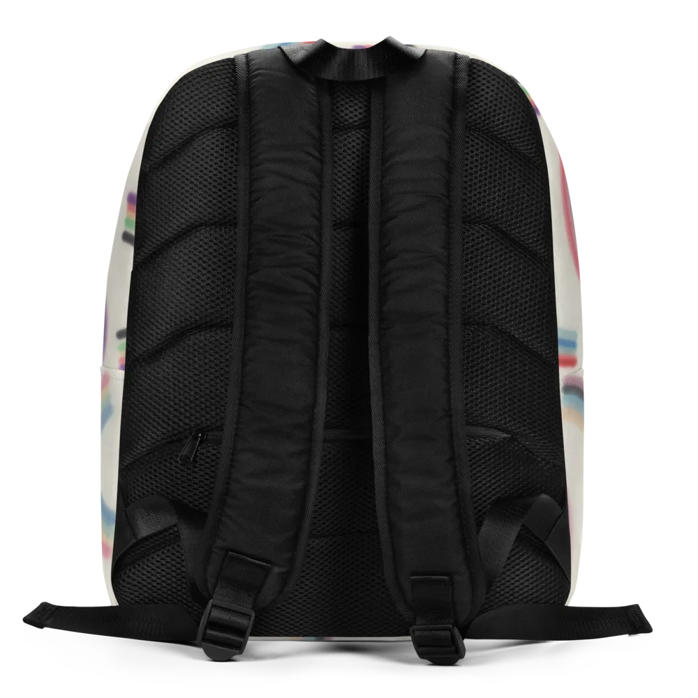 Soft Arc Society on Minimalist Backpack — Back