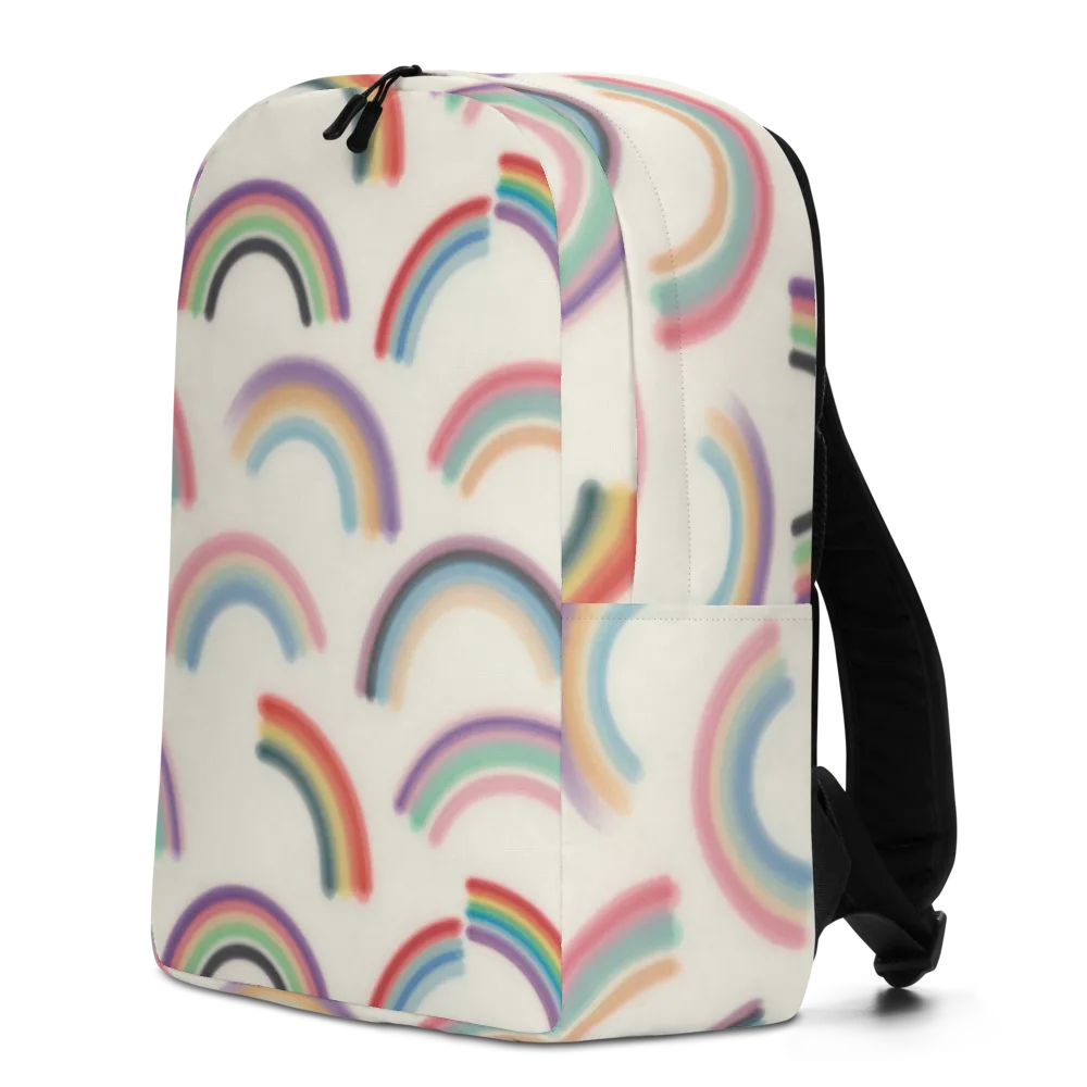 Soft Arc Society on Minimalist Backpack — Left