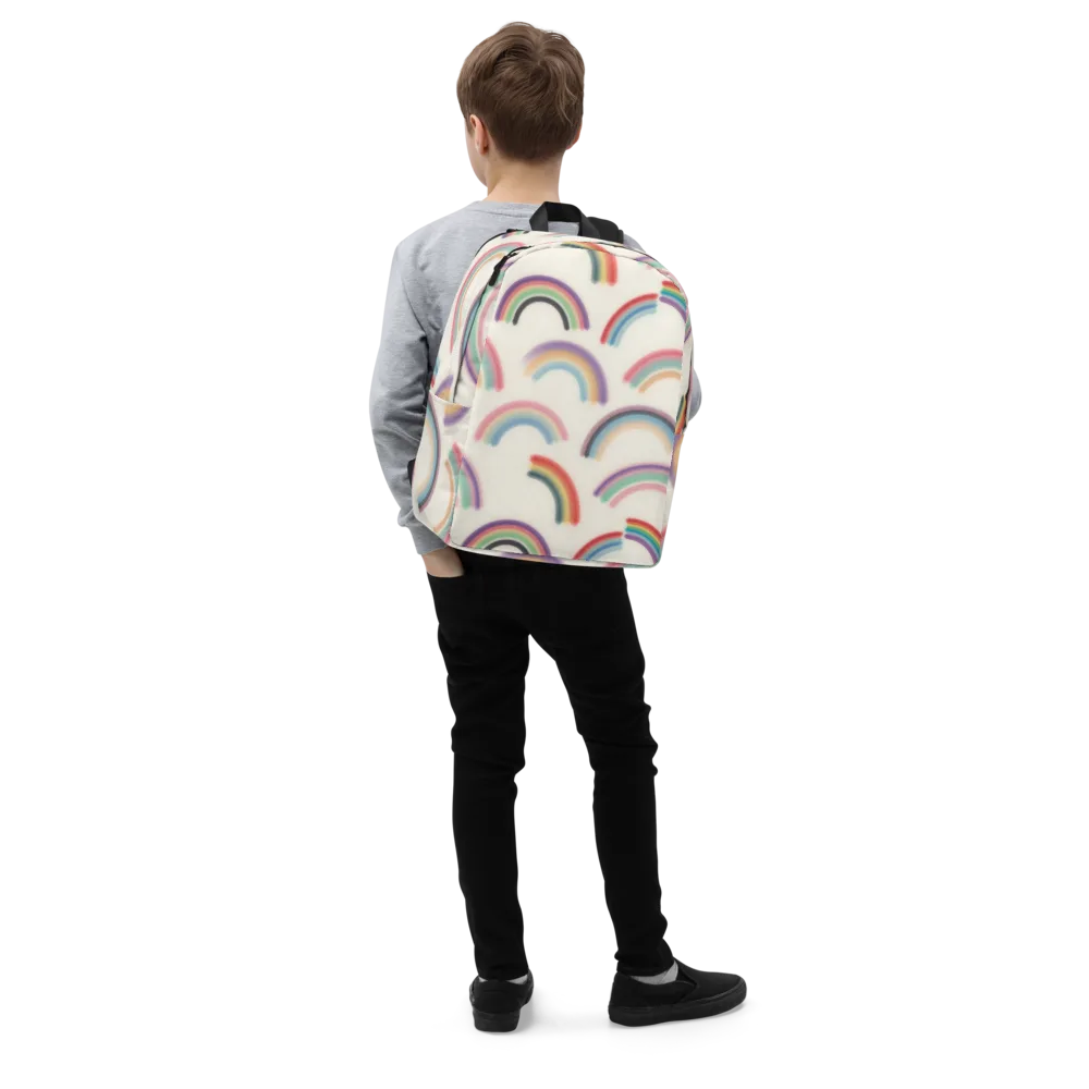 Soft Arc Society on Minimalist Backpack — Right Front