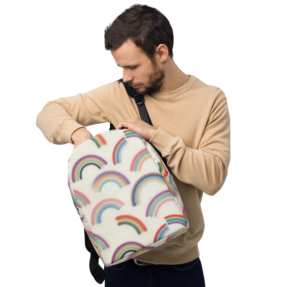 Soft Arc Society on Minimalist Backpack — Front
