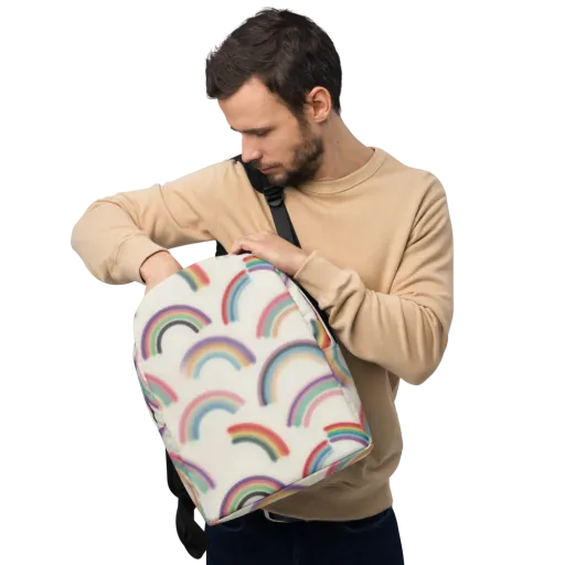Soft Arc Society on Minimalist Backpack
