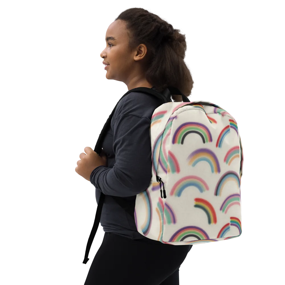Soft Arc Society on Minimalist Backpack — Right Front