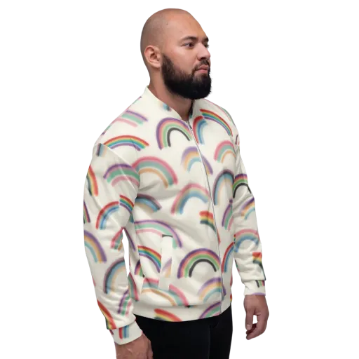 Soft Arc Society on a Bomber Jacket